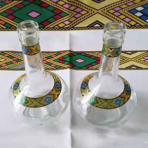 2022 Hot sale glass Berele for Eritrean Tej honey wine