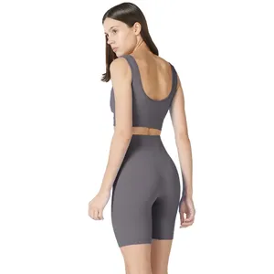 Ensemble de sport de type cycliste sans couture - Product Image 3