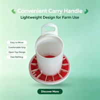Nouveau système d'alimentation automatique pour poulets MUDUODUO FTM-10-4D pour l'élevage, propre et durable, facile à utiliser