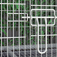 Relaxlines multicouche confortable pliant en fer forgé canari volière en plein air cage à oiseaux élevage