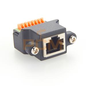 Bloc de bornes à vis RJ45 femelle, adaptateur RJ45 Ethernet 8P8C vers pince rapide sans soudure pour transformateur de courant PIKA CT301 - Product Image 4