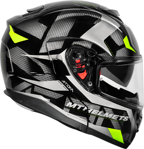 Casco Integral Modular de Liberación Rápida MTHELMETS ATOM SV, Ventilación para 4 Estaciones, para Calle/Pista, Certificado CE/ABS/DOT/ECE/CCC, Nuevo - Product Image 6