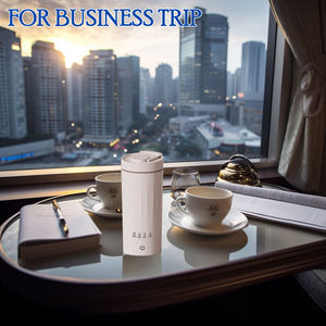 Tasse thermos sous vide de bouilloire électrique portable en acier inoxydable 304 avec <span class=keywords><strong>4</strong></span> températures préréglées Arrêt automatique et protection contre l'ébullition à sec - Product Image 6