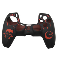 Personnalisation Motif gravé au laser Antidérapant Absorption des chocs Silicone Conception de motifs multiples Housse de protection pour manette PS5