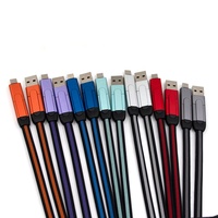 Kit de Cable de Carga y Datos USB-C Multifunción 6 en 1, Adaptador de Carga Rápida de 60 W, Kit de Cable de Carga para iPhone