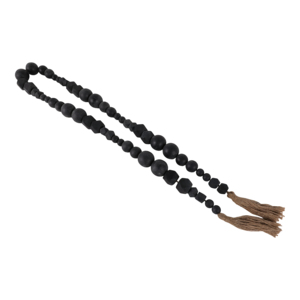 Ghirlanda di Perline in Legno Stile Bohémien con Nappe, Forme Miste, Decorazione per Casa, Ufficio e Bagno - Product Image 1