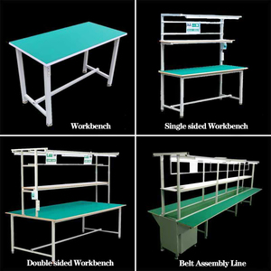 Customizable Laboratory Workshop ESD Worktable Industrial Assembly Production Line ESD Workbench - Product Image 6