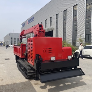 Multifunctional New 5 Ton 8 10 Crawer Dumper Truck with <b>Crane</b> and Grapple Winch - Product Image 5