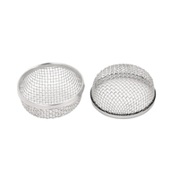 Bouchon de filtre à tamis en acier inoxydable 304 en métal recouvert d'écran de filtre semi-circulaire bol-bouchon tuyau d'incendie pour bouchon de filtre
