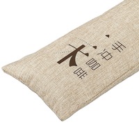 Sac en toile de Jute avec Logo personnalisé imprimé, écologique, 50 pcs, pochette à cordon
