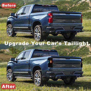 Задние фонари DK <span class=keywords><strong>Motion</strong></span> Factory для Chevrolet Silverado 1500 2019-2022, светодиодные задние фонари - Product Image 2