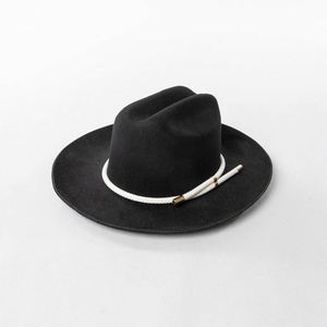 Sombreros Personalizados al por Mayor, 100% Lana, Sombrero Vaquero Estilo Clásico para Hombre y Mujer, Sombrero Fedora Vintage - Product Image 3