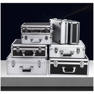 Ventes chaudes d'usine : Boîte à outils tactique robuste en aluminium, ensemble électronique portable avec jeu de clés - Product Image 4
