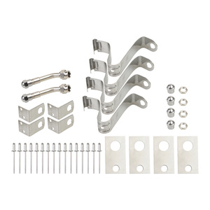 Kit de extensión de vástago trenzado de acero inoxidable de 26.8cm y 39.2cm para válvulas de neumático de rueda doble, reparación y reemplazo universal para neumáticos sólidos - Product Image 5