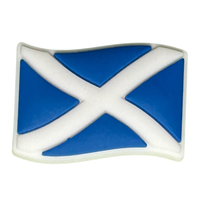 Accessoires de Charms en PVC Souple pour Sabots et Chaussons, Drapeaux de Pays du Monde Entier, pour Vente en Gros