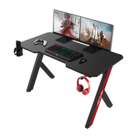 Table de Gaming 47.2 ", noir, bureau de Gaming, personnalisé, vente en gros, usine