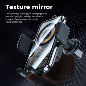 <span class=keywords><strong>Support</strong></span> de téléphone à charge rapide <span class=keywords><strong>sans</strong></span> <span class=keywords><strong>fil</strong></span> 15W à serrage automatique pour iPhone 15 14 13 12 Pro max mini Plus - Product Image 3