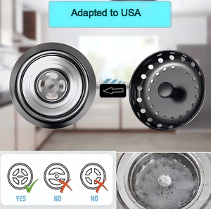 Filtro per Lavello in Acciaio Inox Stile Americano - Colori Multipli Personalizzabili, Acquisto One-stop - Product Image 3