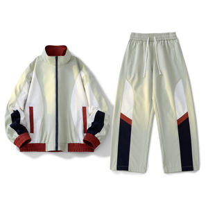 Vêtements de sport de printemps et d'automne avec logo personnalisé pour hommes costumes de sport et de loisirs pour entraîneurs de compétition d'étudiants - Product Image 1