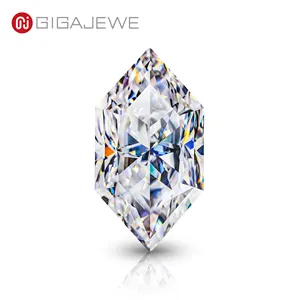 Белый Муассанит GIGAJEWE D, ручная огранка, голландский драгоценный камень маркиза, бриллиантовый камень, отличная огранка для изготовления ювелирных изделий