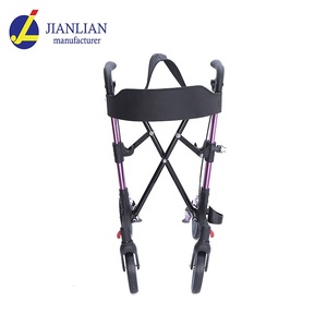 Chariot de courses pliable avec siège, déambulateur <span class=keywords><strong>pour</strong></span> personnes âgées avec roues et <span class=keywords><strong>panier</strong></span> <span class=keywords><strong>pour</strong></span> personnes handicapées - Product Image 2