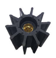 Kit de réparation OEM pour pompe à eau de mer à turbine fermée Sherwood 6115855 en néoprène noir pour bateau