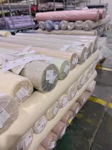 Quảng Châu 235gsm Twill bông vải 100% dày kaki bông dệt 21*16 cho hàng may mặc hàng hóa đã sẵn sàng - Product Image 6