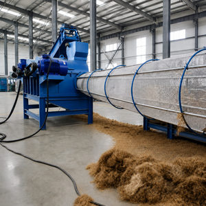 Máquina Separadora de Fibra de Cáscara de Coco, Equipo para Remover Fibra de Coco, Máquina de Extracción de Fibra de Coco - Product Image 1