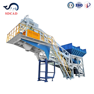 Fundamentfreie Mobile Betonanlage YHZS50 Schnellinstallation Stahlrahmen-Basis für Deutsche Standardprojekte - Product Image 1