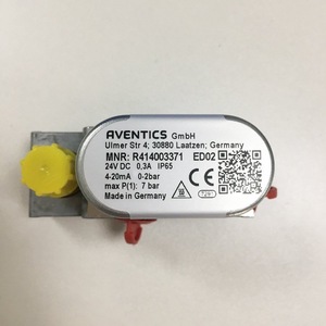 Vanne électroproporcionnelle Aventics R414003371 24V DC 4-20mA, vanne de commande pneumatique à solénoïde - Product Image 1