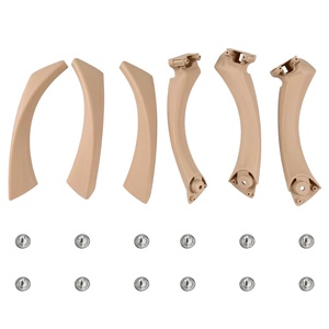 Ensemble de poignées de porte intérieures de remplacement, compatible avec <span class=keywords><strong>BMW</strong></span> Série 3 E90 E91 E92 2004-2012, pièces intérieures automobiles - Product Image 1