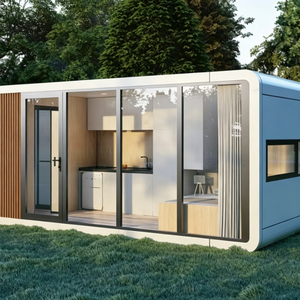 Cabane préfabriquée Frost-Block Apple Cabin pour station de ski Snow Valley, chambre de repos privée douce pour l'hiver - Product Image 2