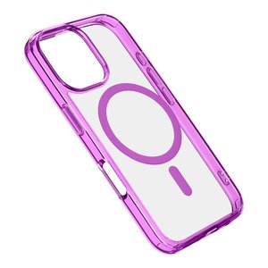 Funda Iconic Mag para iPhone 16 Pro, Rosa Transparente, Compatible con Carga Magnética - Product Image 1