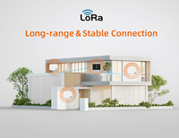 Sistem Keamanan Rumah Staniot Portable ABS Wireless Keypad Doorbell dengan Alarm Pencuri Jaringan LoRa WiFi/GSM