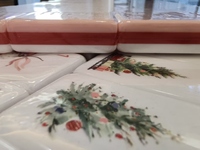 Tuiles de Mahjong de Noël roses sur le thème de Noël, 160 pièces en acrylique, tuiles de Mahjong américaines pour fête de Noël