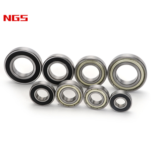 ตลับลูกปืน ISO9001มีร่องลึก6300 6301 6302 6303 6304 Z RS 2RS RZ ตลับลูกปืนเหล็กโครเมี่ยมเดี่ยวแบบเปิด - Product Image 1