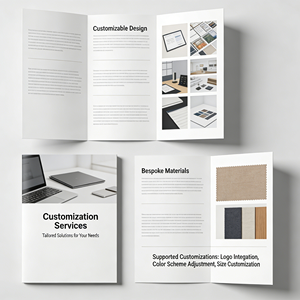 Custom <strong>Printing</strong> Service Folded Leaflets <strong>Flyers</strong> Booklet Brochure Double Sided <strong>Printing</strong> for <strong>Restaurant</strong> Menu Marketing Materials - Product Image 2