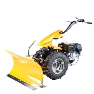 Gasoline Snow Cleaner Street Sanitation Small Rolling Brush Snow Hand Push Snowplow Road Snow Blower - Product Image 1