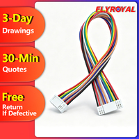 Kabel Rakitan Konektor Custom GH 1.25mm 2-18Pin GHR-04V untuk Drone, Sensor Medis, dan Robotika