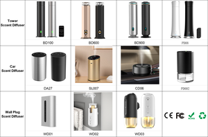 Sleek Look <b>Electric</b> Wall Plug in Whisper Quiet Waterless Aroma Machine <b>Essential</b> <b>Oil</b> <b>Diffuser</b> Nebulizer LED Household - Product Image 6