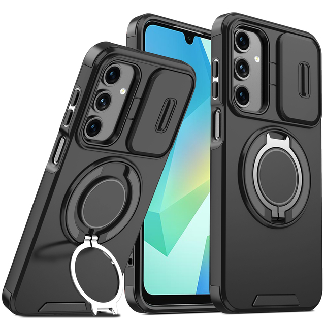 Stylish Rugged Case For Samsung A07 A54 A05S A23 A14 A17 A36 A05 A23 A04S A15 A35 Anti-Drop Anti-Slip Camera Protection Cover