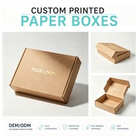 Boîte cadeau en carton ondulé de haute qualité, emballage écologique unique et luxueux, boîte d'expédition, boîte de colisage