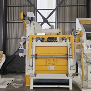 Machine de sablage automatique à bande à ressorts pour billes <span class=keywords><strong>d</strong></span>'acier, contrôlée par PLC, haute productivité, longue durée de vie, pour <span class=keywords><strong>la</strong></span> <span class=keywords><strong>d</strong></span>écapage de <span class=keywords><strong>la</strong></span> rouille - Product Image 2