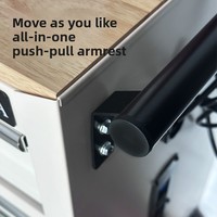 Chariot à outils robuste à neuf tiroirs avec prise de courant, plateau en bois et poignée de poussée ; Armoire de rangement mobile pour atelier