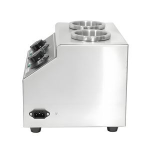 Scaldavivande in Acciaio Inox per 2 Bottiglie, Antiaderente e Facile da Pulire, per Hotel e Ristoranti, Ideale per Cioccolata - Product Image 4