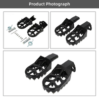 Pijakan Kaki Depan Aluminium CNC Aerospace OEM dengan Pin yang Dapat Diganti untuk Honda CT125 Hunter Cub 2020-2024 Sistem Pasang Baut