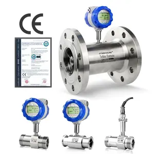 4-20mA Pulso Modbus Saída Analógica Fluxômetro Água Álcool Óleo Combustível Leite Fluxômetro Medidor De Fluxo Digital