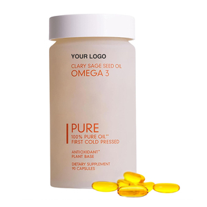 Omega3 Minyak Ikan Kapsul Softgel kualitas tinggi suplemen kekebalan tubuh ekstrak Herbal EPA dan DHA gel lembut - Product Image 1