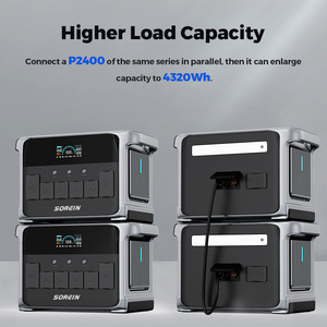 Sorein 2400w Power Supply Station <b>Solar</b> <b>Generator</b> 2kw Portable Power Station with <b>Solar</b> - Product Image 6