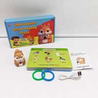 Stylo d'apprentissage interactif pour enfants avec cartes flash et 55 cartes double face – Jouet éducatif précoce pour les tout-petits de 2 à 6 ans